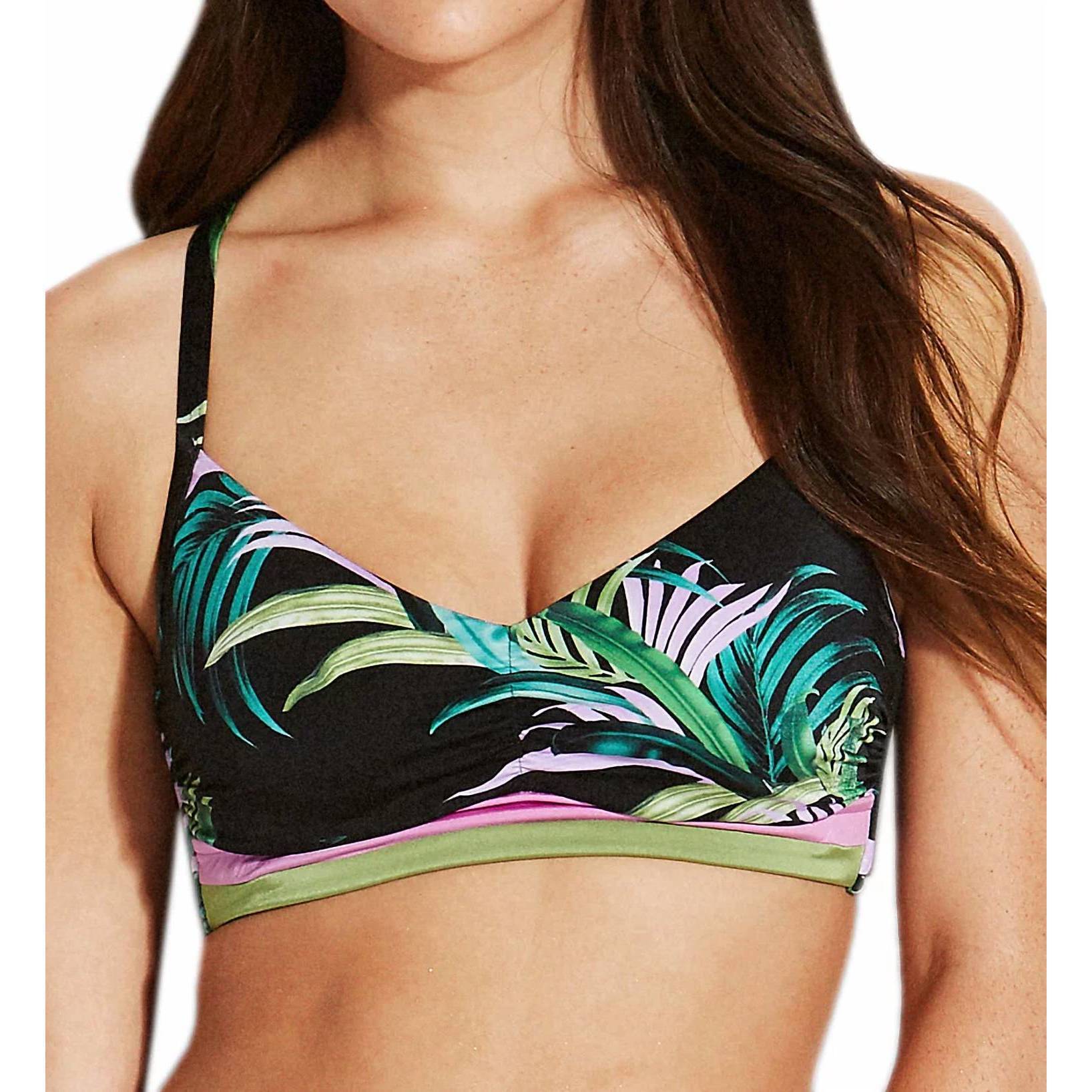 New Seafolly Las Palmas Dd-Cup Bralette In Black